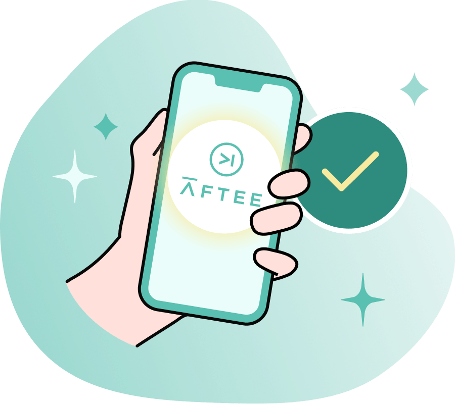 選擇AFTEE 先享後付的理由之二：使用零門檻的示意圖片